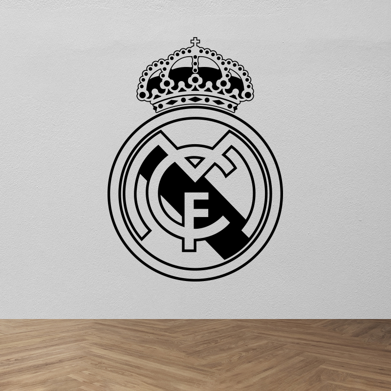 vinilo escudo real madrid